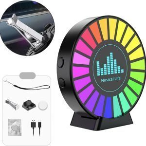 "فواحة عربية بإضاءة RGB متغيرة مع الموسيقى من سوق مكه - ألوان راقصة ورائحة عطرية" "طريقة استخدام فواحة RGB من سوق مكه - توصيل USB وتغيير الألوان مع الأغاني" "عروض سوق مكه على فواحة السيارات المضيئة - توصيل سريع وضمان سنة"