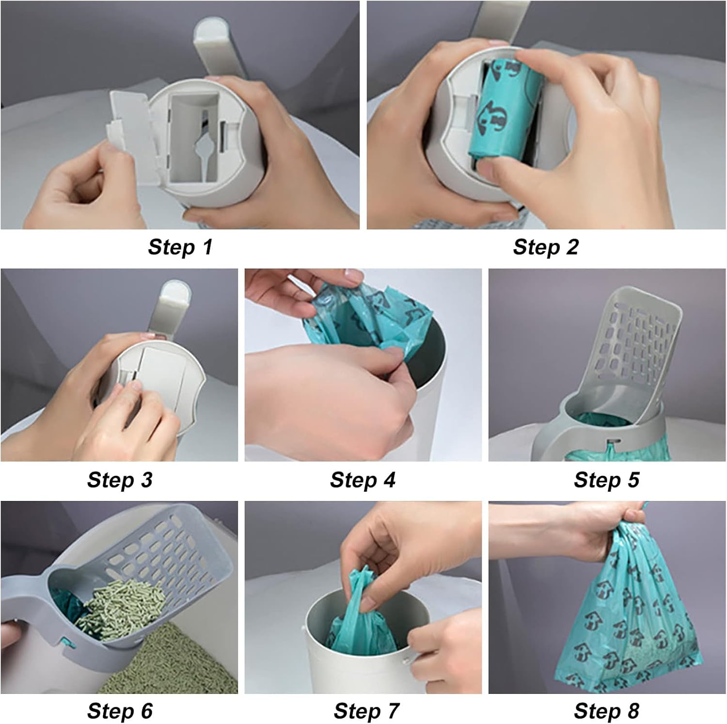 • " اداة لفرز فضلات الحيوانات - الصورة 3