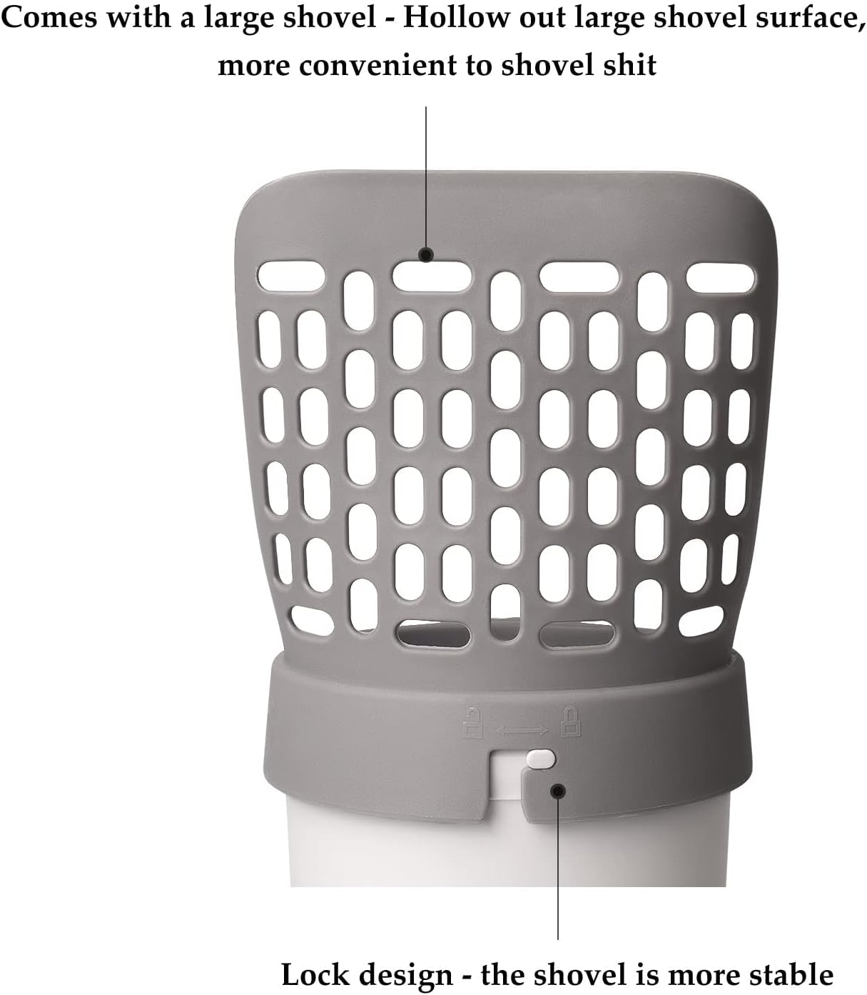 أداة لفرز فضلات الحيوانات المستخدمة في تنظيم المخلفات