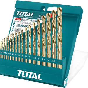 طقم بنط حدادي توتال 19 قطعة – مجموعة أدوات حديدية متينة وعصرية