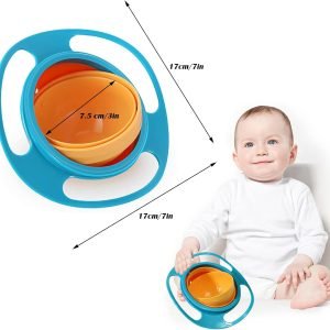 صورة توضح أدوات أكل آمنة للأطفال مثل الصحون والملاعق المصنوعة من مواد آمنة" عنوان الصورة: أدوات الأكل الآمنة للأطفال من سوق مكة