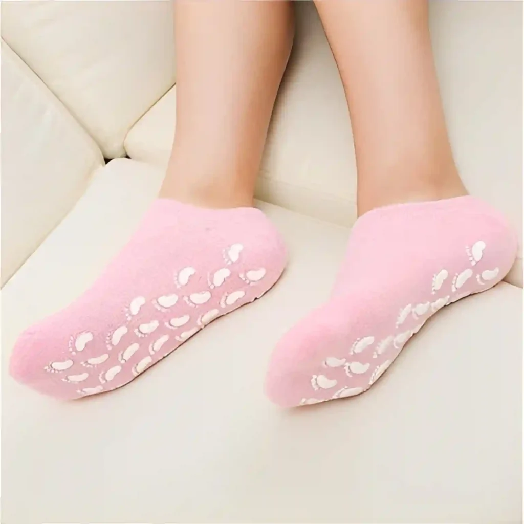 شراب سيليكون لتقشير وترطيب القدم بفعالية