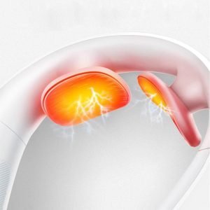 مدلك ذكي للرقبة والكتف بالحرارة لتخفيف آلام الرقبة وتحسين الدورة الدموية