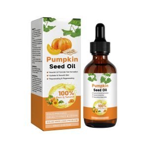 زيت بذور اليقطين المعصور على البارد لترطيب البشرة وتقوية الشعر