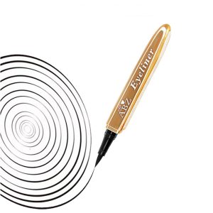 قلم أيلاينر ABZ أسود مطفي مقاوم للماء والعرق بطول 19 سم