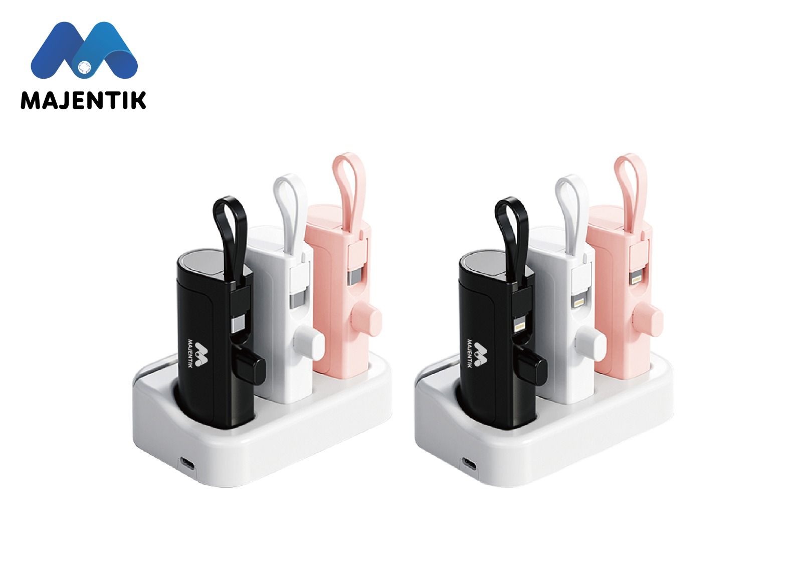 • باور بانك شاحن سريع 5000 مللي أمبير Majentik - الصورة 2