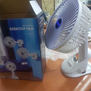 مروحة مشبك 2 في 1 قابلة للتثبيت أو الوضع على الطاولة