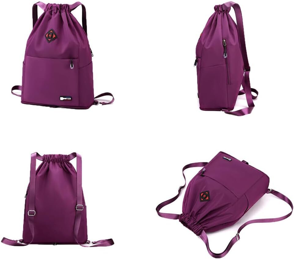 الشنطة السحرية (Drawstring Bag): مقاومة للماء بسعة 35 لتر وللجيم والسفر - الصورة 3