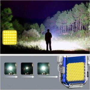 ولاعة بكشاف صغيرة قابلة للشحن عبر USB