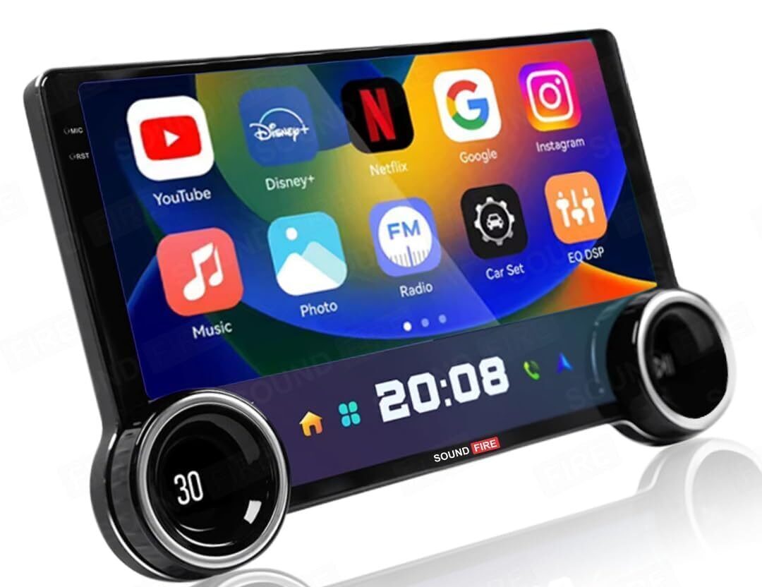 شاشة سمارت كار بلاي وأندرويد للسيارة 10 بوصة – 32GB/2RAM - الصورة 9