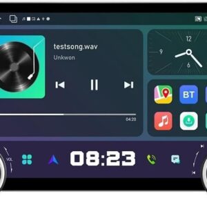 شاشة سمارت كار بلاي وأندرويد 10 بوصة بذاكرة 2RAM و32GB للسيارة