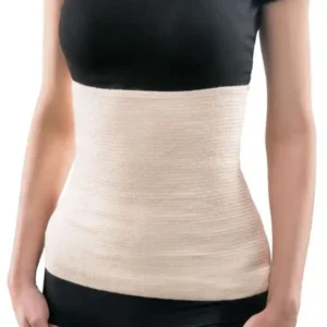 مشد بطن لشد الترهلات، مصنوع من استرتش وقطن، مع طبقة داخلية لامتصاص العرق، متوفر بمقاسات حتى 3XL.