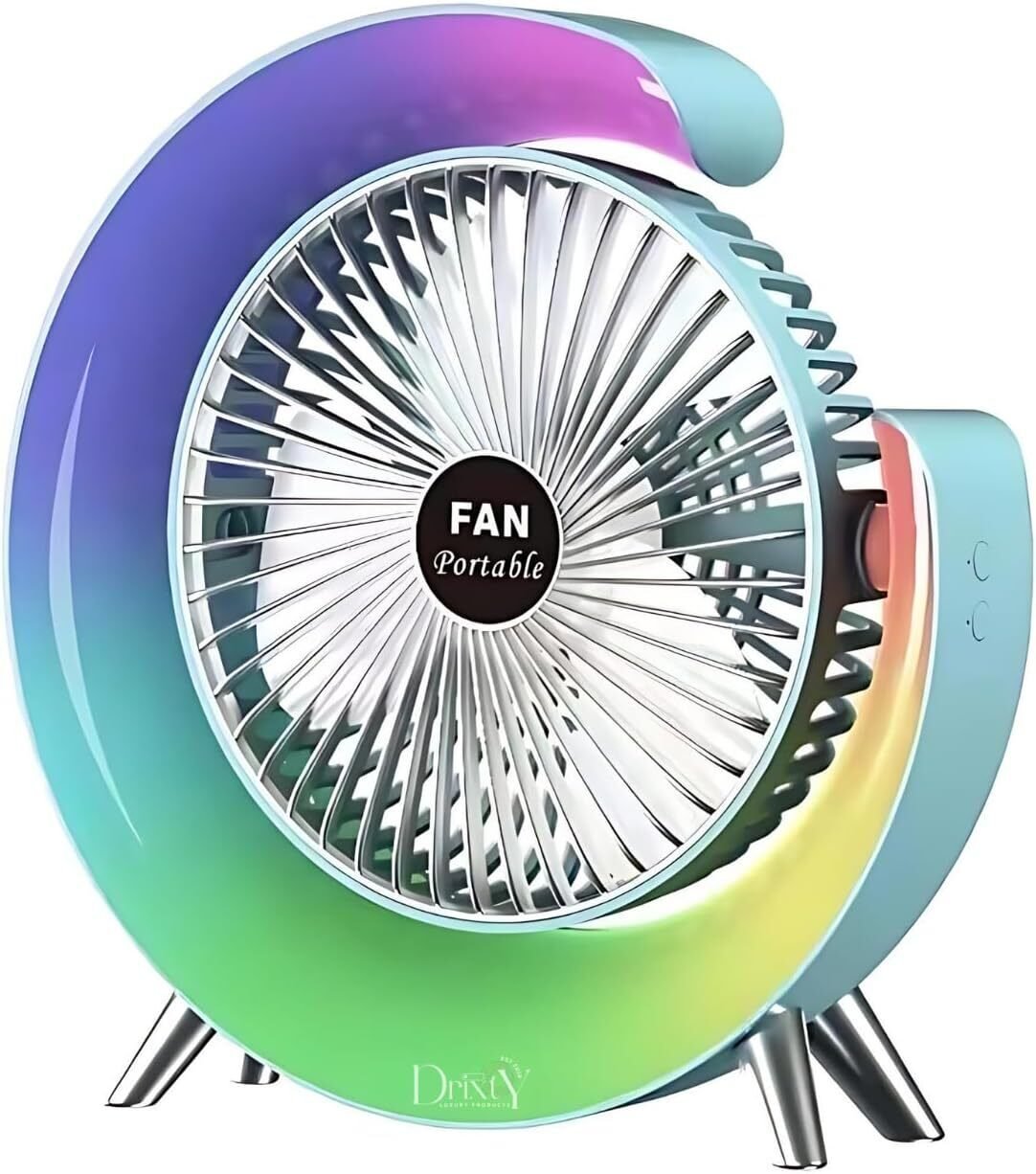 مروحة وإباجورة: هدوء، هواء منعش، وإضاءة مريحة في منتج واحد - الصورة 10