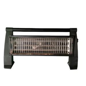 دفاية كهربائية 3 شمعة كومتل سوداء 1800 وات للتدفئة المنزلية