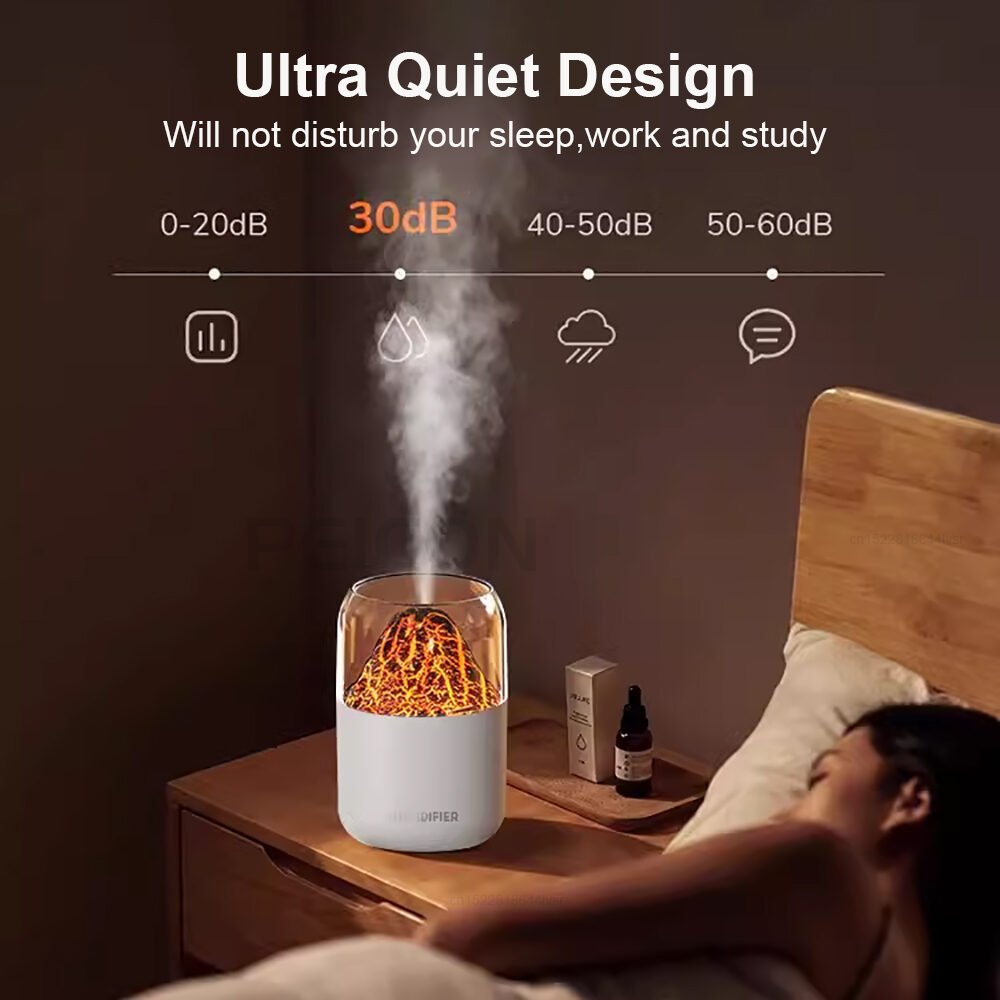 الفواحة البركان: شكل نار، وأجواء راحة من أول نفس! هدوء، إضاءة، وعطر - الصورة 2