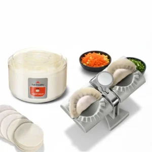 عرض صانع الزبادي العجيب (1.5 لتر و 6 كوبايات) ومكبس قطايف أوتوماتيك لعمل قطعتين في وقت واحد.