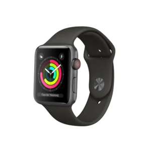 ساعة سمارت FT80 باللون الأسود، شاشة 1.54 إنش تاتش كاملة، تدعم مكالمات البلوتوث والمتابعة الصحية.