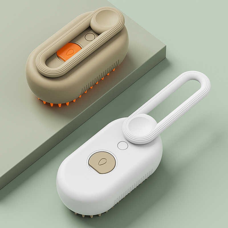 فرشاة إزالة شعر وتعطير الحيوانات: وداعاً للشعر المتناثر! 3 وظائف في 1 - الصورة 3