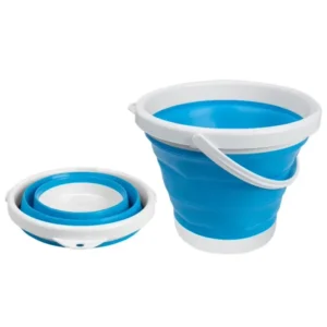 جردل سيليكون قابل للطي سعة 5 لتر للتنظيف والرحلات