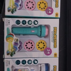 بروجيكتور أرت للأطفال، لعبة ذكية تعمل بالبطارية، مع أوجه متعددة للرسم وتنمية الذكاء.