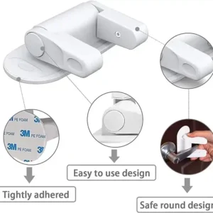 غالق الأبواب التلقائي بدون تخريم لاصق