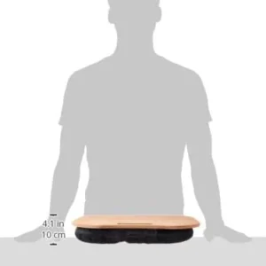 ترابيزة لاب توب بوسادة خشبية للسرير