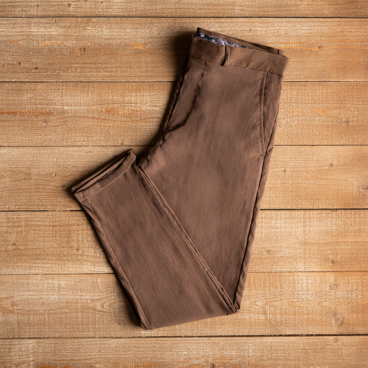 brown havan classic pants men