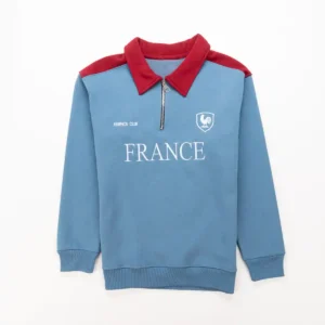 france football style sweatshirt front