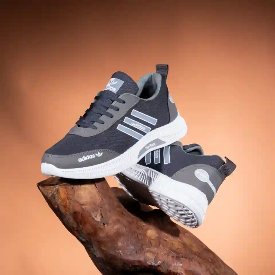 كوتشي-رمادي-للمشي كوتشي رجالي لون رمادي شيك