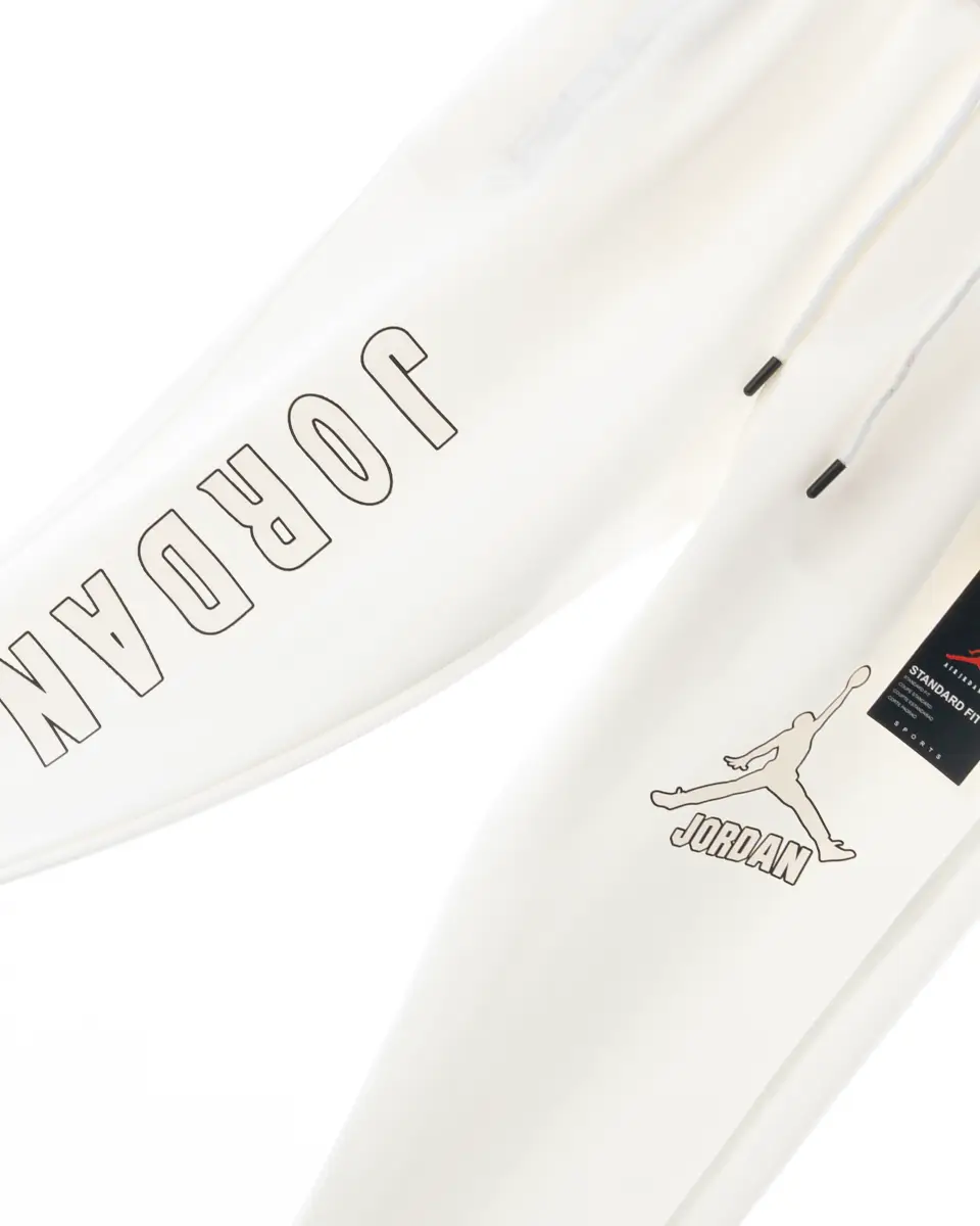 تفاصيل-بنطلون-جوردن-أبيض تفاصيل طباعة بنطلون Jordan أبيض