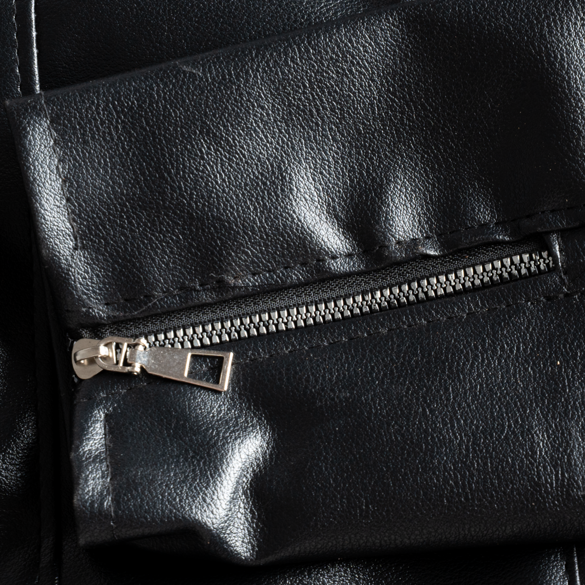 سوستة-كم-الجاكيت خامة جلد معالجة ضد التقشير