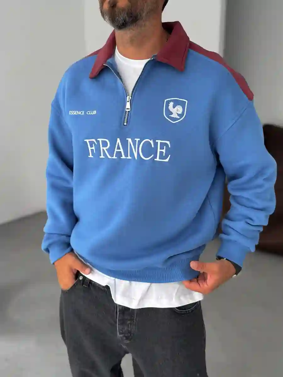 ستايل سويت شيرت FRANCE الرياضي