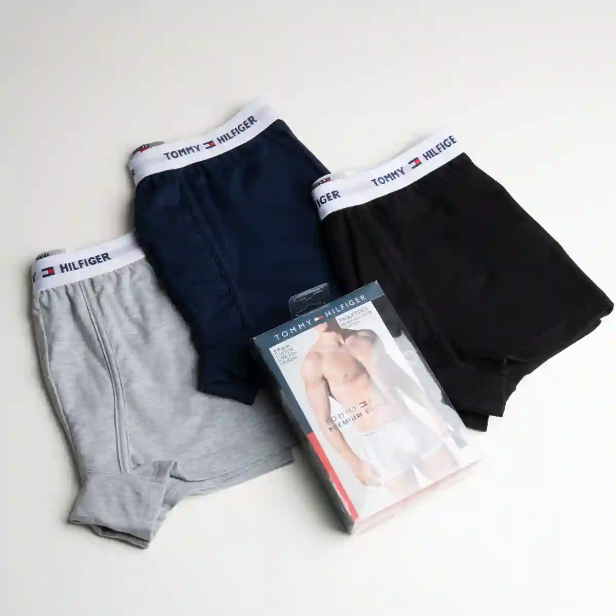 تغليف بوكسر رجالي 3 قطع قطن