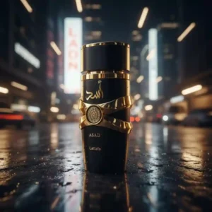 asad lattafa men perfume bottle and box