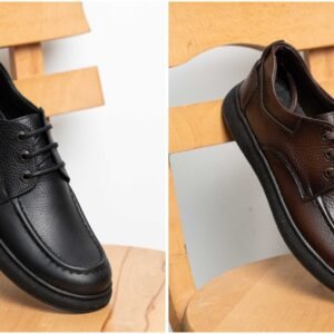 classic leather shoes j4 black brown