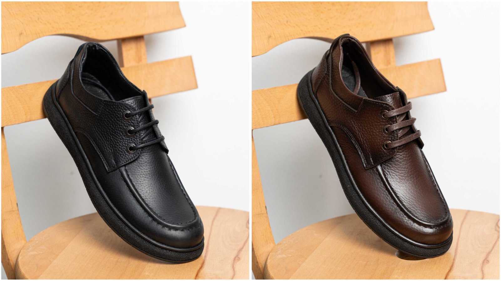 classic leather shoes j4 black brown