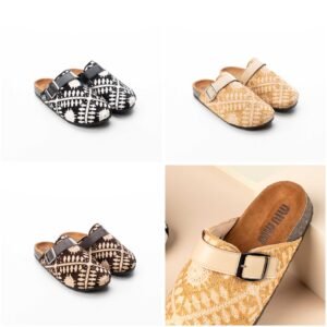 imported suede slippers collection