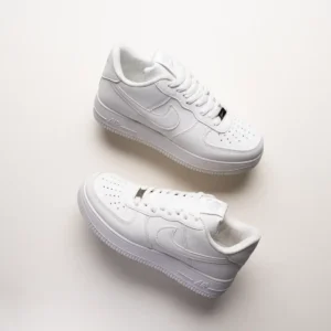 nike airforce n4 mens sneaker white side