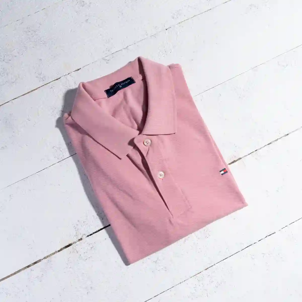 تيشيرت تومي لون كشمير