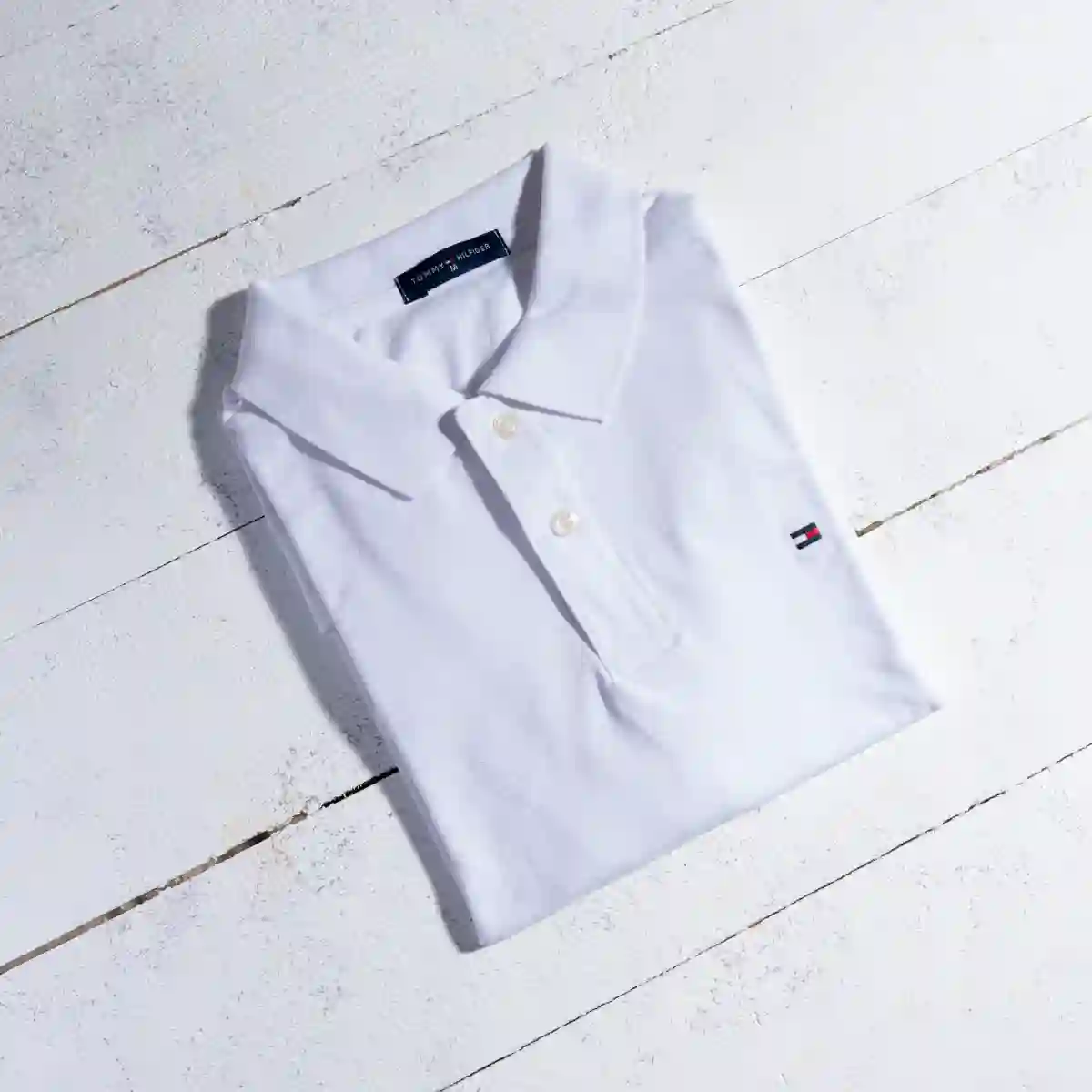 tommy polo white