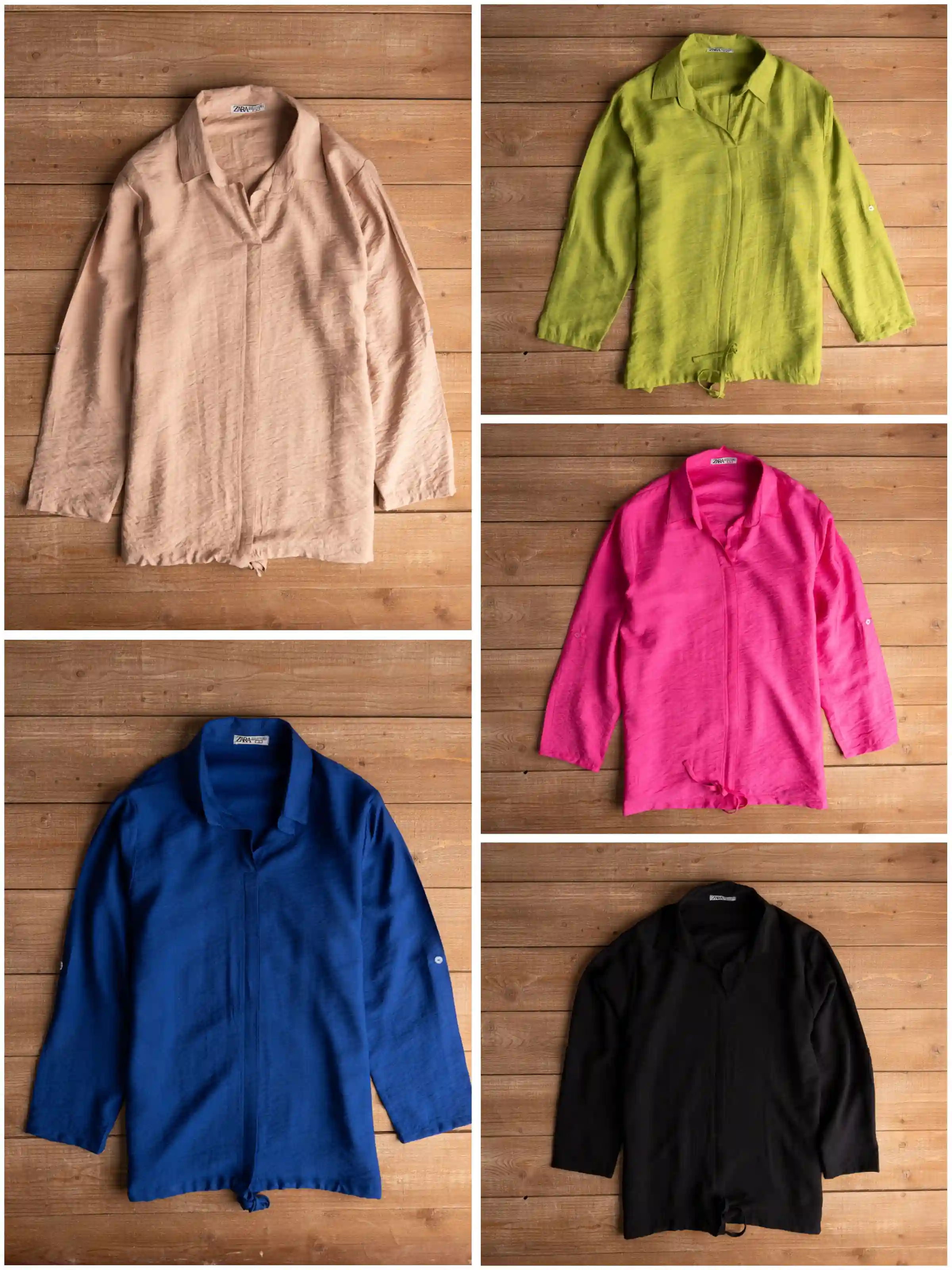 تشكيلة ألوان شميز كتان GANO2