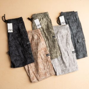 zara baggy shorts men summer colors