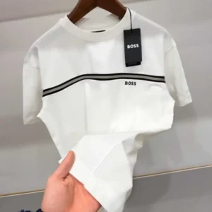 mens boss ner1 white front