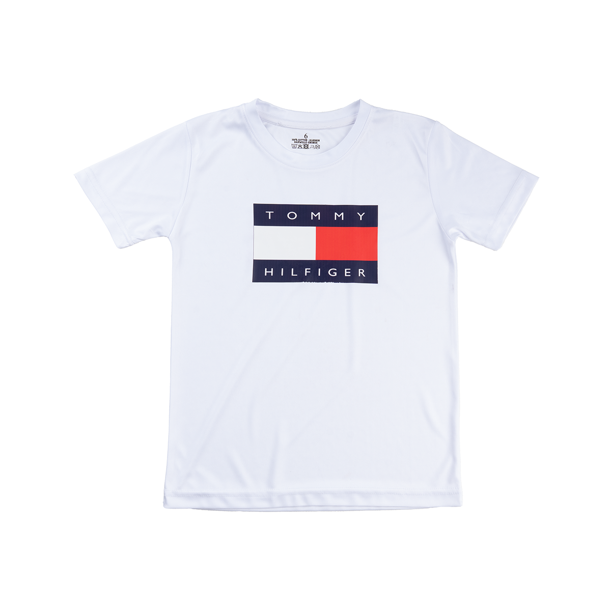 تيشرت TOMMY أطفالي أبيض NE35 تيشرت TOMMY أطفالي أبيض مناسب للخروج والنادي